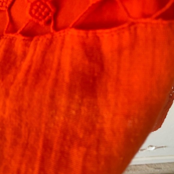 Free People orange tunic dress - Picture 7 of 9